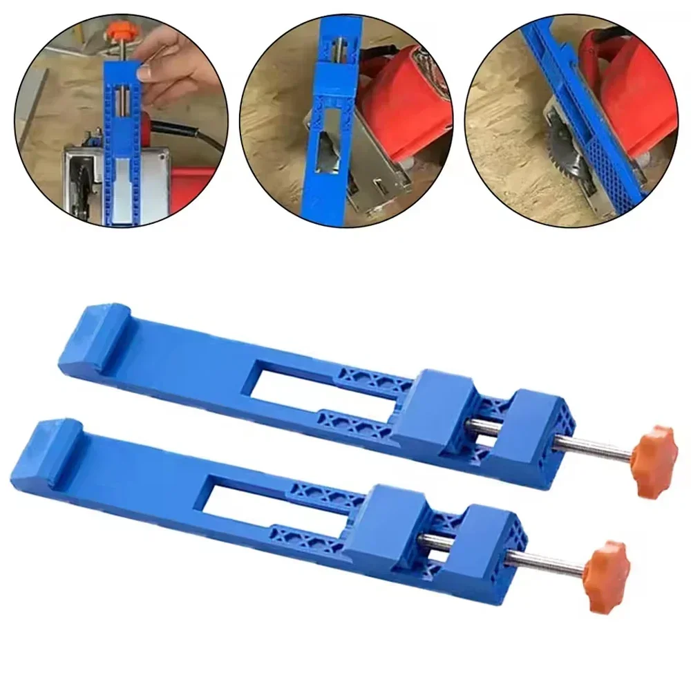 ABS Plastic Adjustable Circular Saw Guide Tool for Precision Cutting