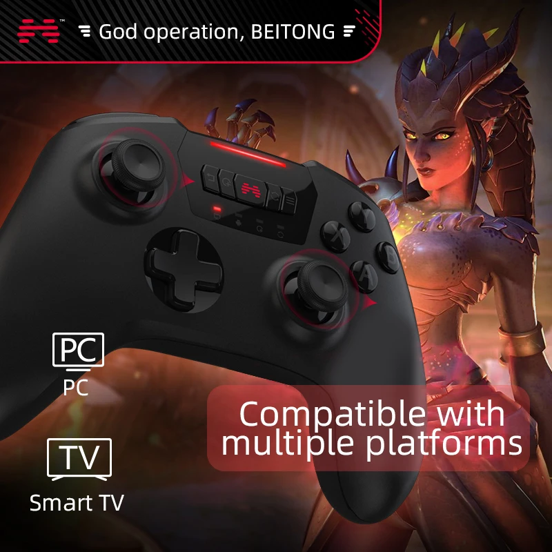  BEITONG BETOP Asura 2 PRO  е USB 2.4G  Ʈѷ ü  ̽ƽ,    