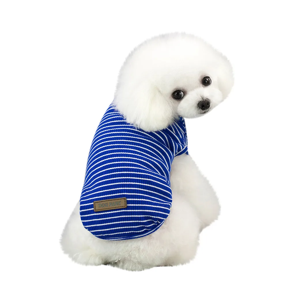 반려견 용수철 잠옷, 단색 강아지 셔츠 의상, 반려견 옷 조끼, 작은 여성 강아지 옷, 크리스마스 여름