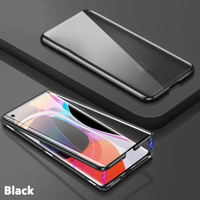 thumbnail image 1 of Funda magnética de Metal de protección completa de 360 °, cubierta de vidrio de doble cara para Xiaomi 13T, 11T, Pro, Redmi Note 13, 12, 11, 10 S, 9S, 8T, 9, 8 Pro, 1 of 5