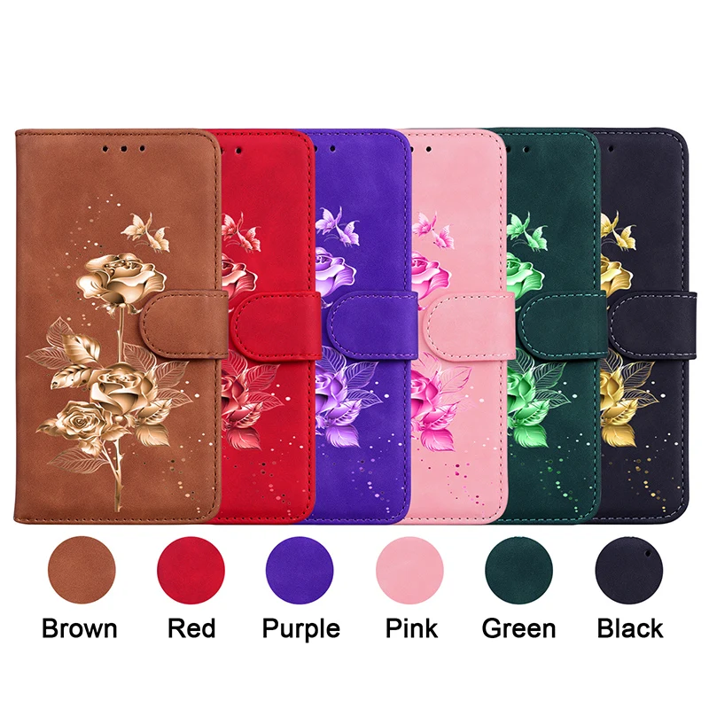 Deluxe Leather Phone Case with Card Slot Wallet
