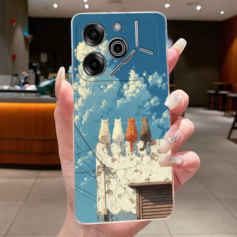 Luxury Dragon Clear Soft Ultra-Thin Slim Phone Case - Cute & Cool Design