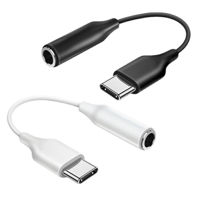 Adaptador auriculares 3.5 mm para Galaxy S23 S22 Ultra Plus S20 FE