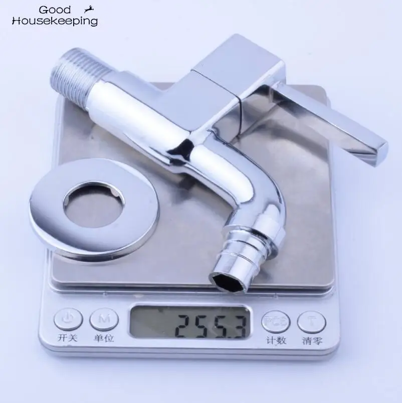 G1/2 Zinc Alloy Quick-opening Washing Machine Faucet Mop Pool Tap Bathroom Hardware Accessories washing machine faucet