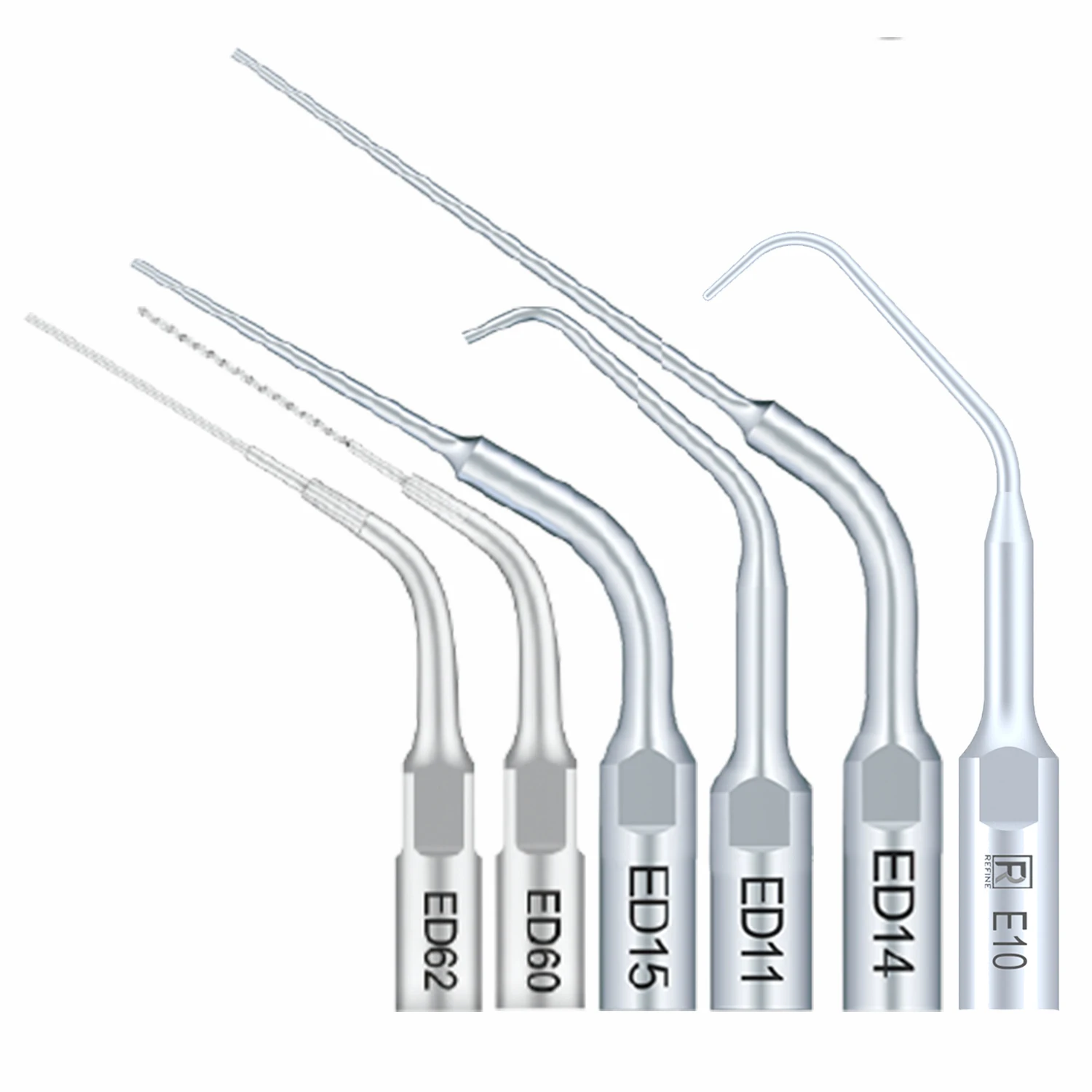 Per Raffinare Mectron Woodpecker Dental Ultrasonic Scaler Implant Tips Ed1-9 Ed10 Ed11 Ed14 Ed15 Ed60 Ed62 Manipolo Scaler