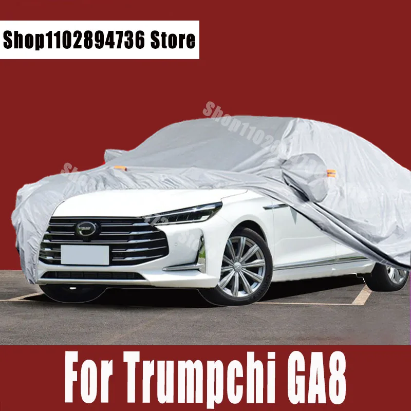 

For Trumpchi GA8 Car Covers Outdoor Sun uv protection Dust Rain Snow Protective Auto Protective cover