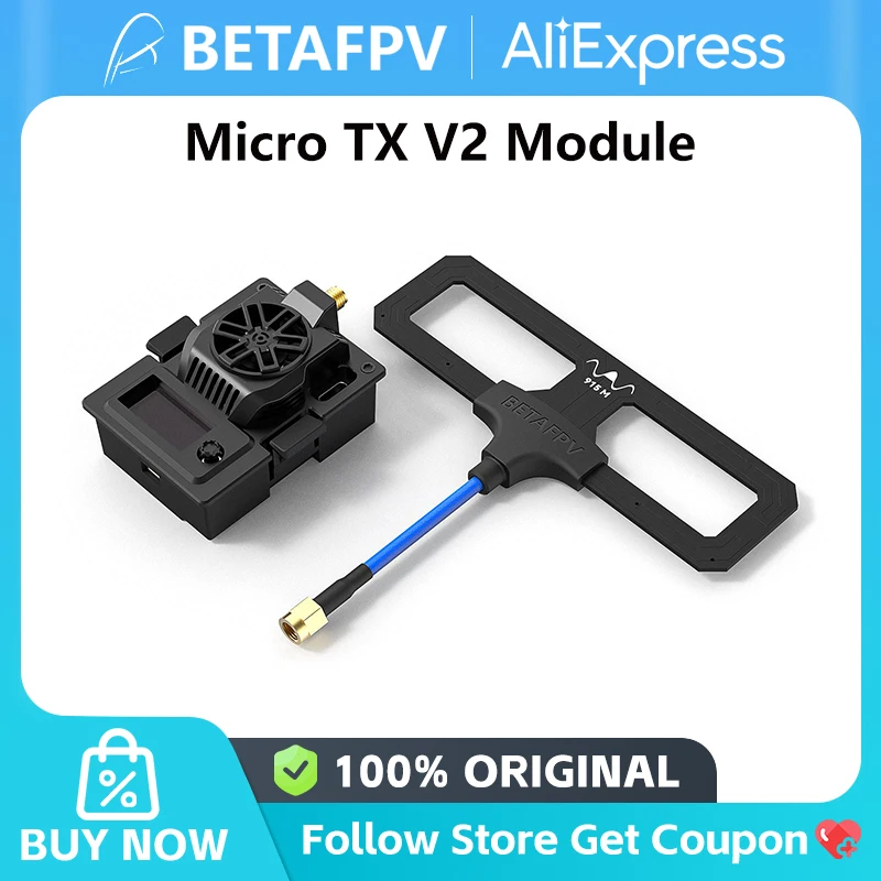 Module Micro TX V2 ELRS 868/915MHz 2W pour Radio FPV