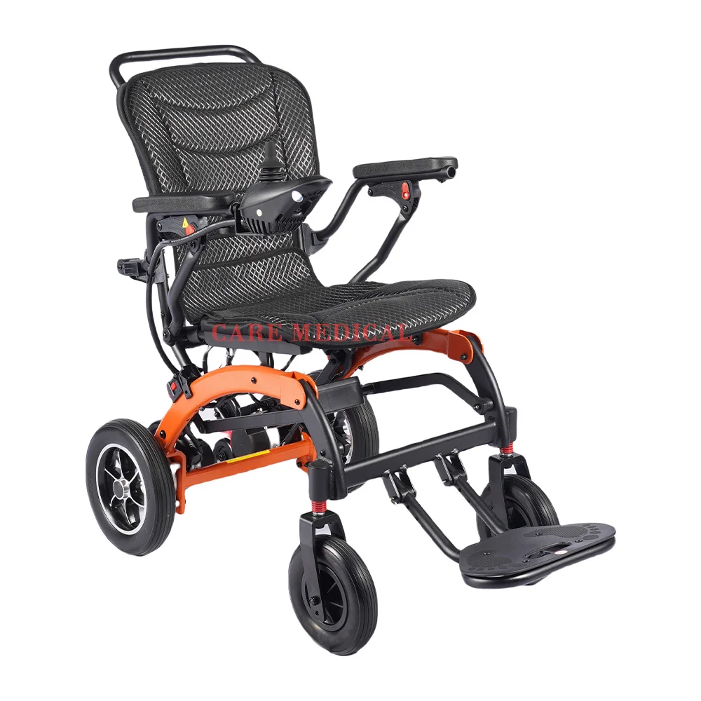 Good Quality Portable Electric Wheelchair Lightweight and Foldable Power Mobility Scooter for Disabled for the Elderly Walker