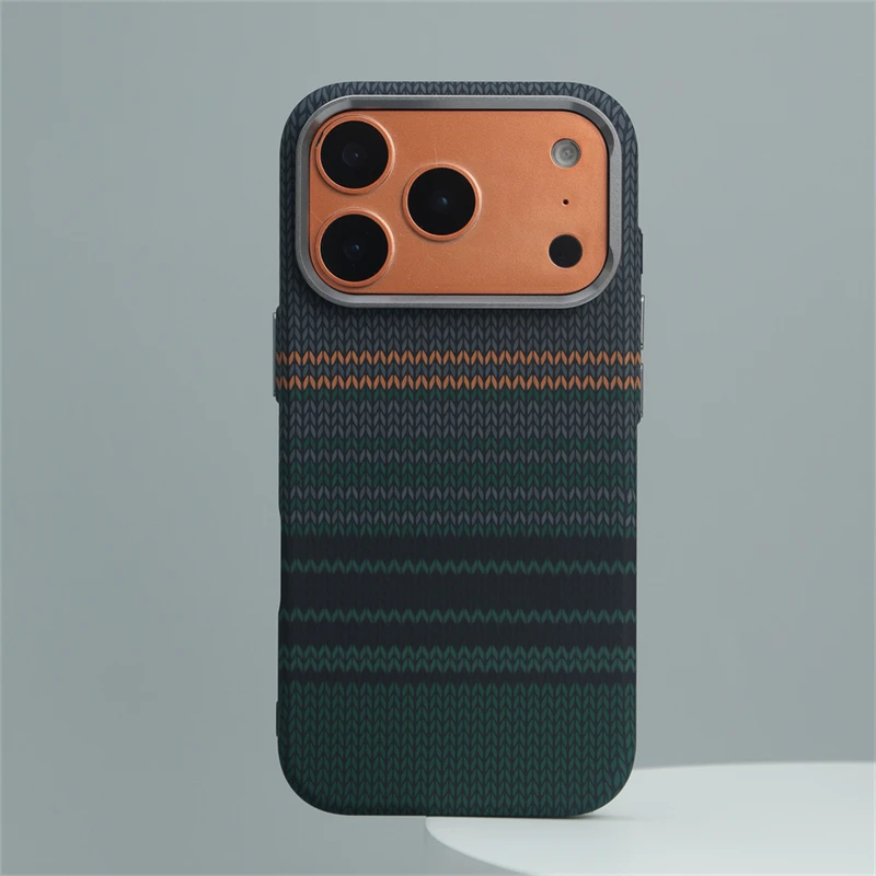 ตัวเลือกสินค้า เคส iPhone 17 16 15 14 13 12 Pro Max คาร์บอนไฟเบอร์ ป้องกันกระแทก รองรับ Magsafe