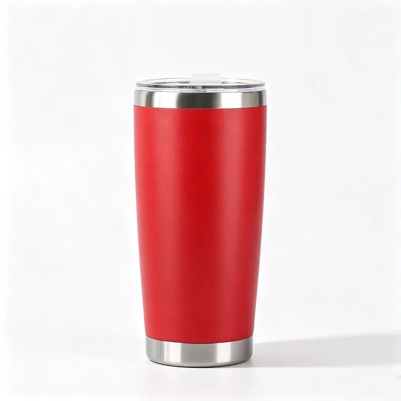 Personalized 20oz Insulated Stainless Steel Coffee Tumbler with Custom Photos and Text