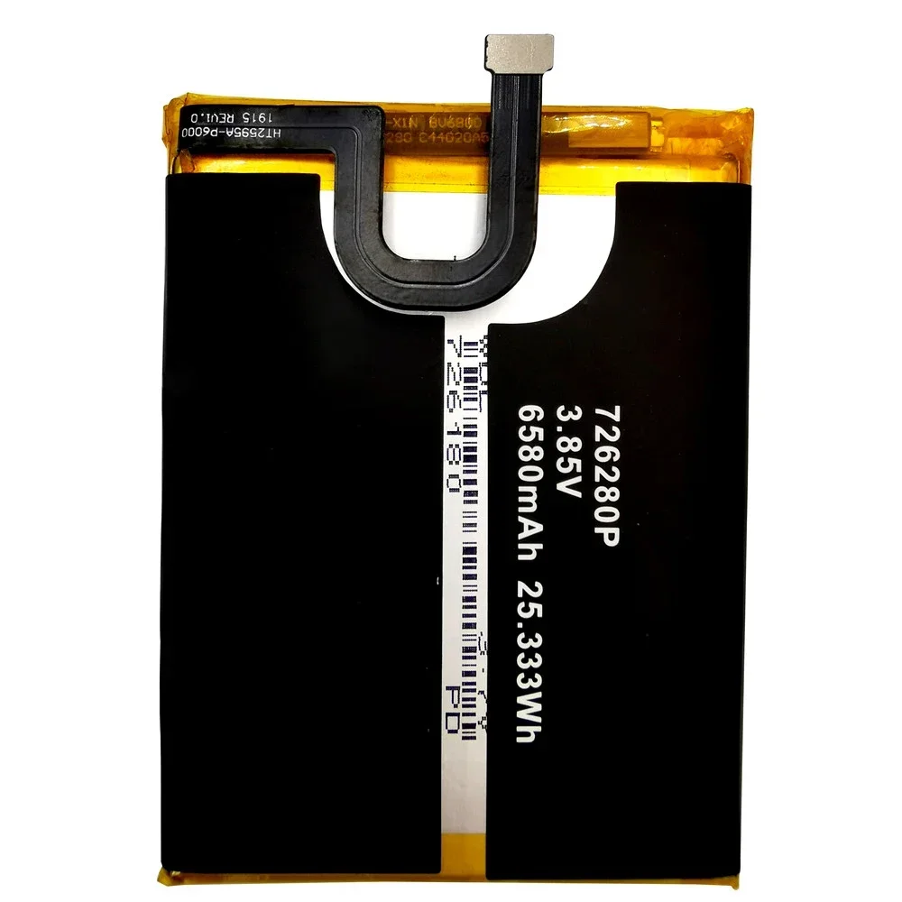 100% New Blackview BV6800 Battery 6580mAh Replacement For Blackview BV6800 Pro IP68 Waterproof MT6750T Smart Phone+Gift Tools