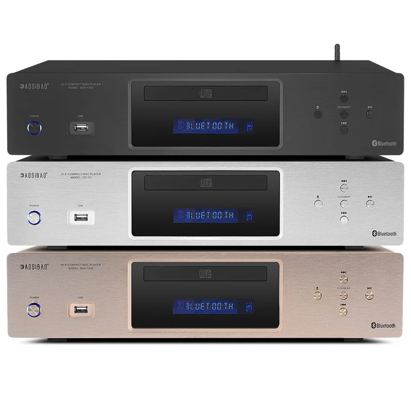 무손실 HIFI CD 플레이어 블루투스 5.0, OPA1612 연산 증폭기, DTS..