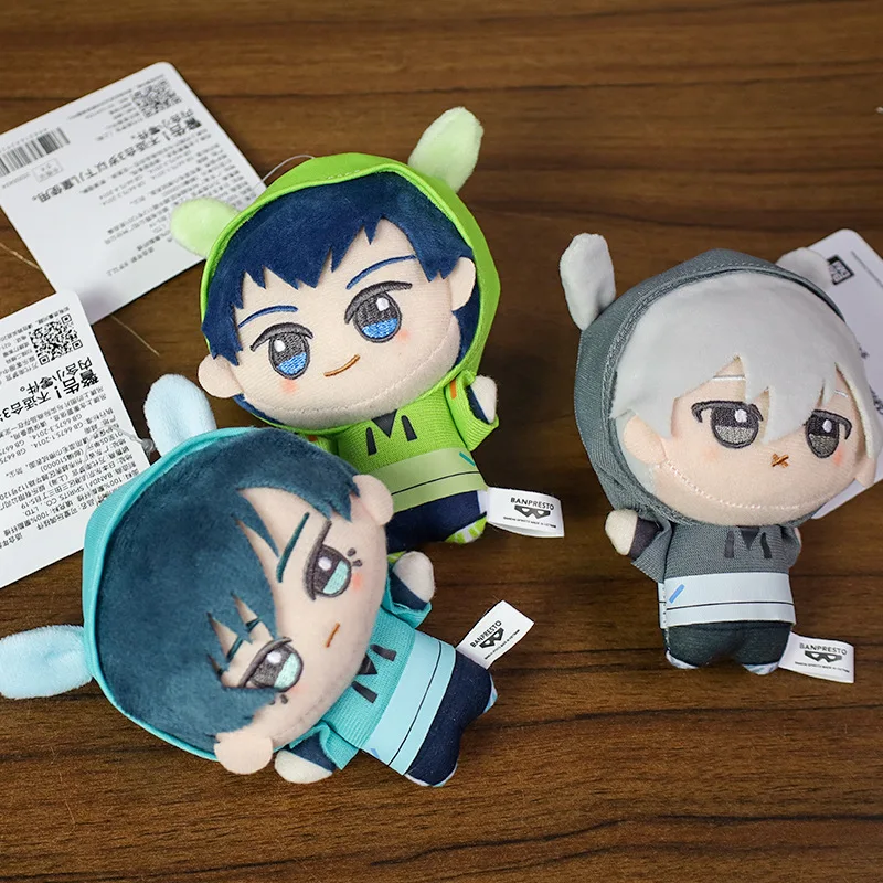 10cm Puppe Blue Lock Plüschtiere Hasenohren Plüschspielzeug Seishiro Nagi Isagi Yoichi Chigiri Anime Flauschiges Kuscheltier Rucksack Schlüsselanhänger
