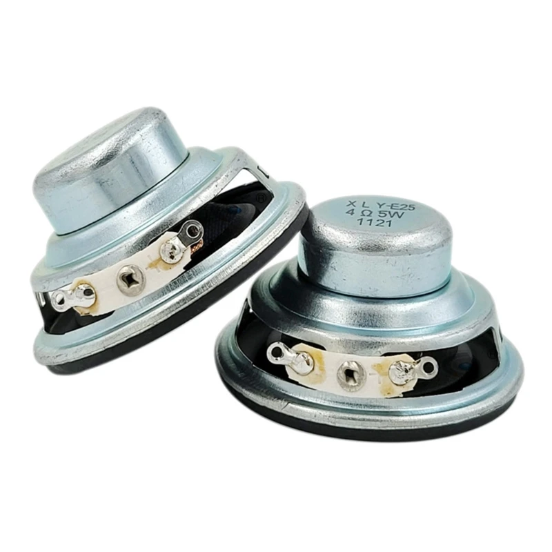 M6CA 45mm Stereo Portable Speaker 4Ohm 5W Full Ranges Speaker Rubber Sound Loudspeaker
