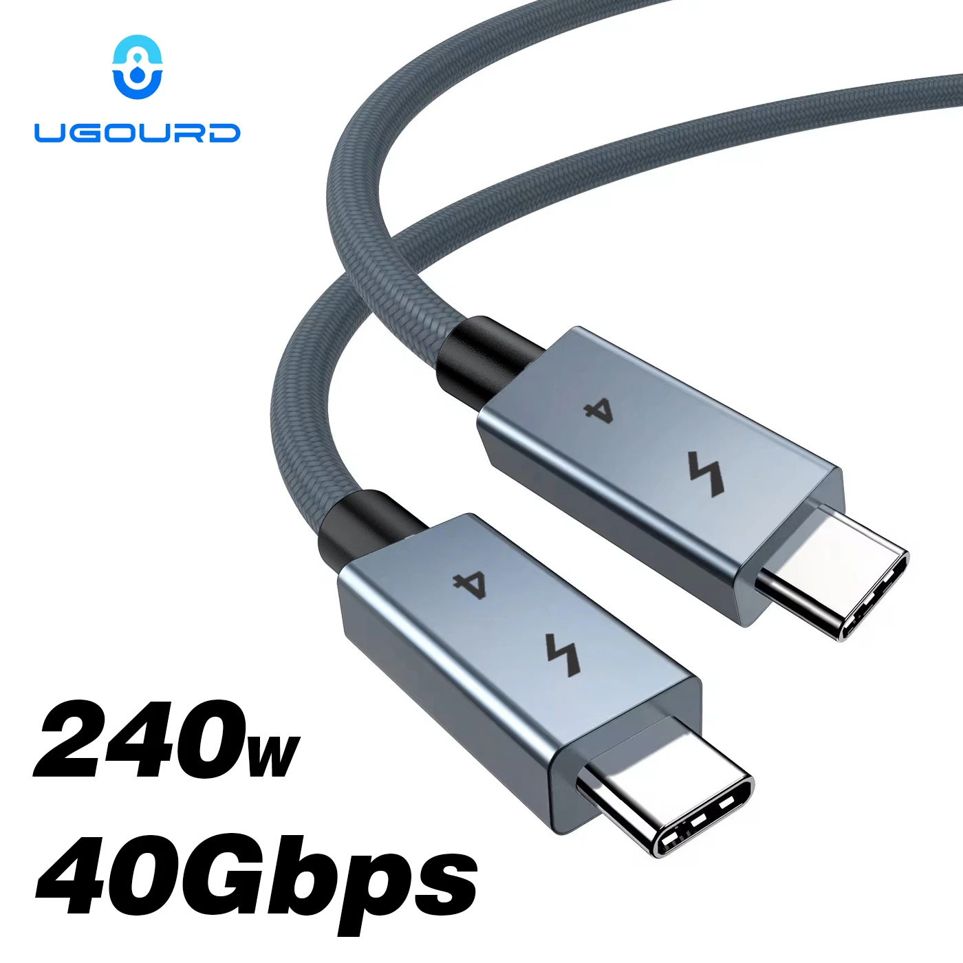 AGFINEST Zertifiziert 240W USB4 Kabel Und Thunderbolt 4 Kabel, 40Gbps