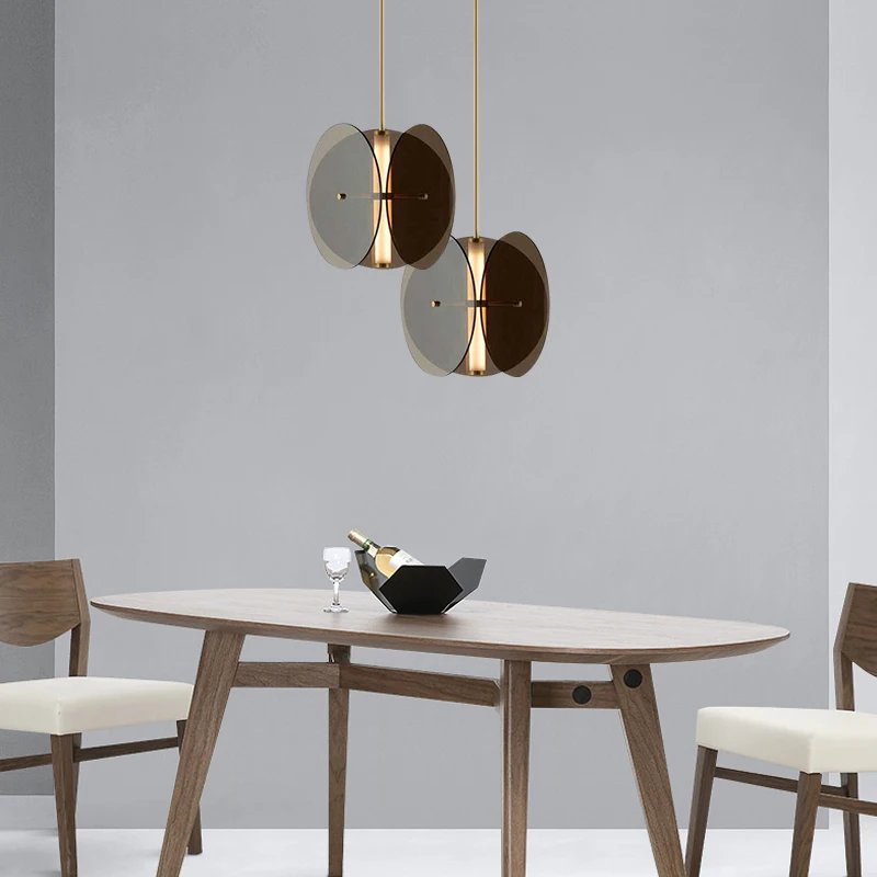 

Nordic lamps, postmodern minimalist creativity, restaurant lights bar bedside model rooms, designer glass chandeliers