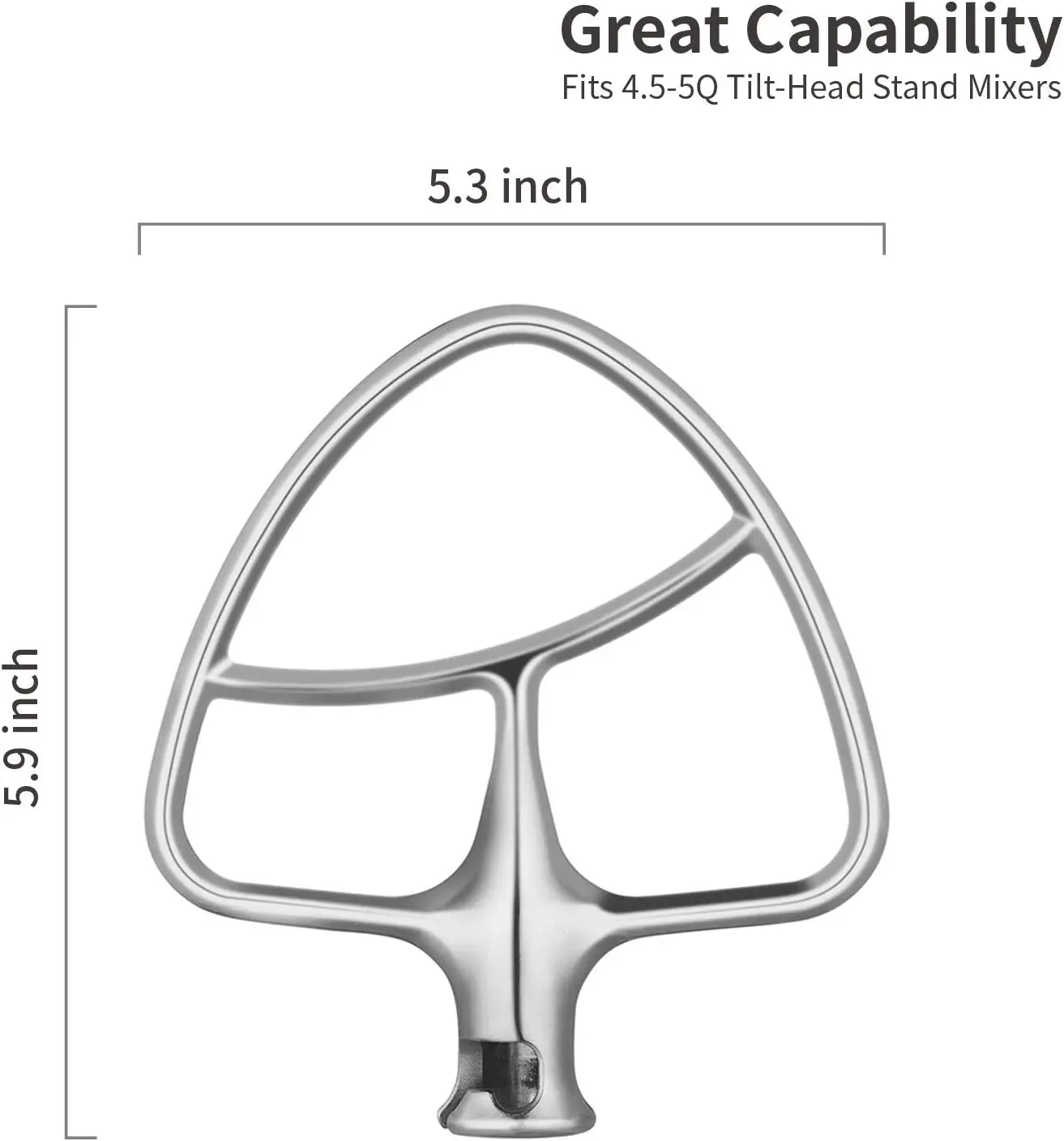 5qt Flat Beater