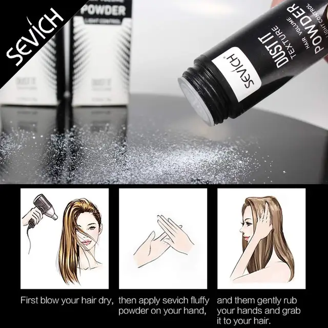 Unisex Hair Volume Powder for Fluffy Styling Boost - Image 4