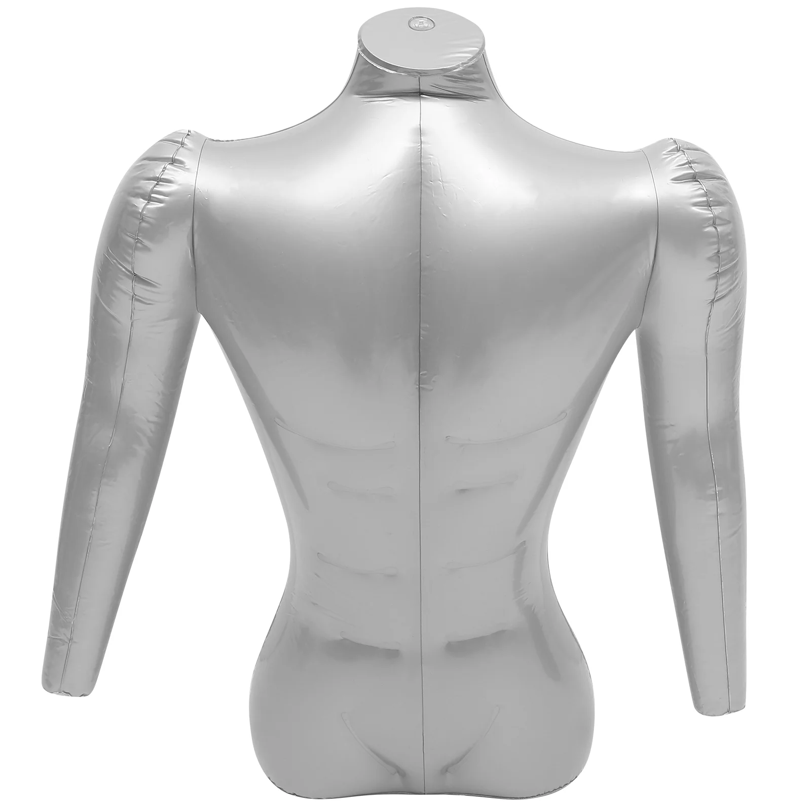 

Shopping Mall Half Body Mannequin Inflatable Clothing Holder Male Dress Form Mannequin Tailor Mannequin Clothing Display Support