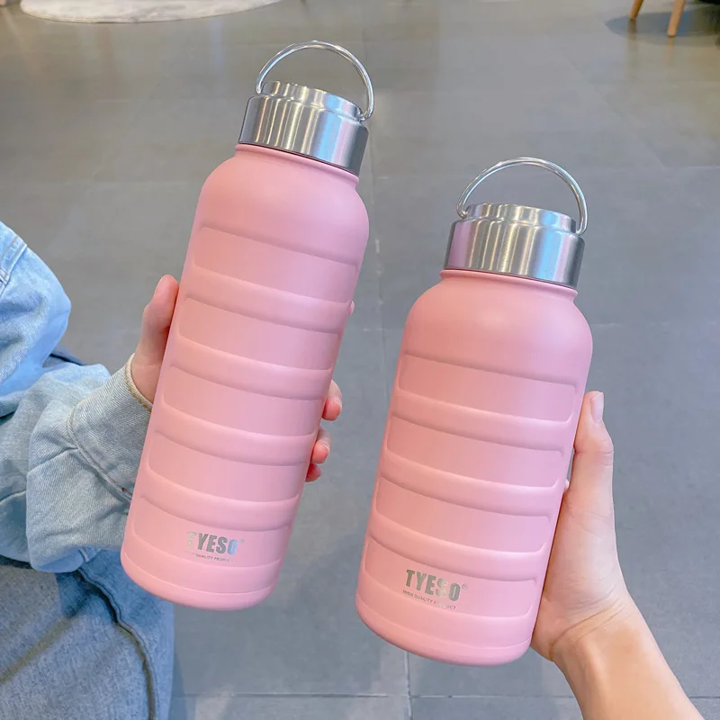 High Quality Water Bottle 316 Stainless Steel Cold Hydroflask Thermos Large  Capacity Thermal Mug Cup Sport Cycling Vacuum Flask