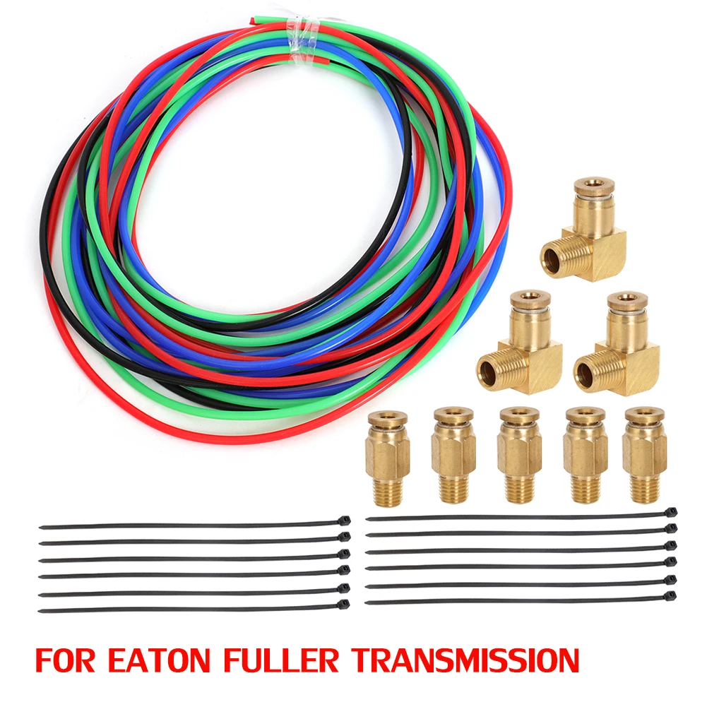 For Eaton Fuller Transmission Air Line Kit Shift Knob Kits with 4 Air