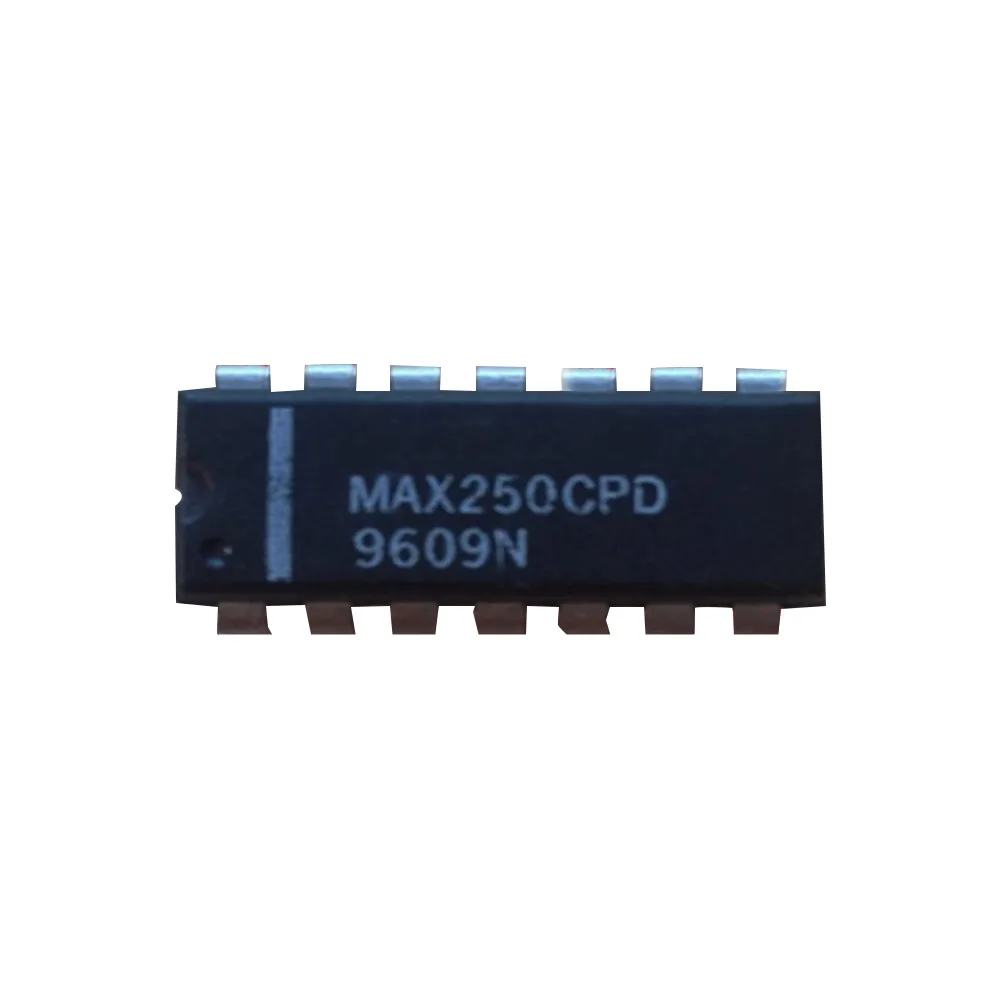

2 шт., MAX250CPD MAX 0725 + DIP-14