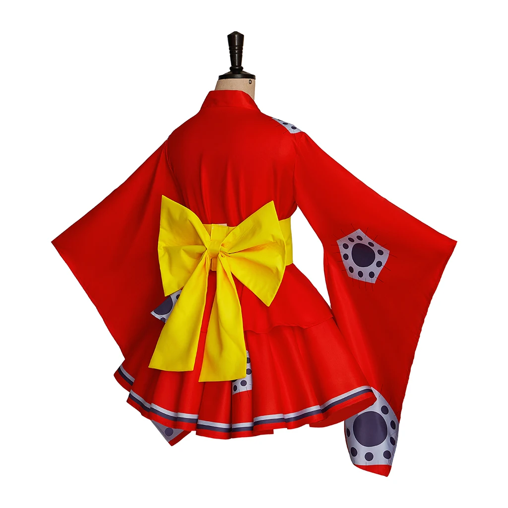  EROOLU Monkey D. Luffy Anime Cosplay Costume Kimono