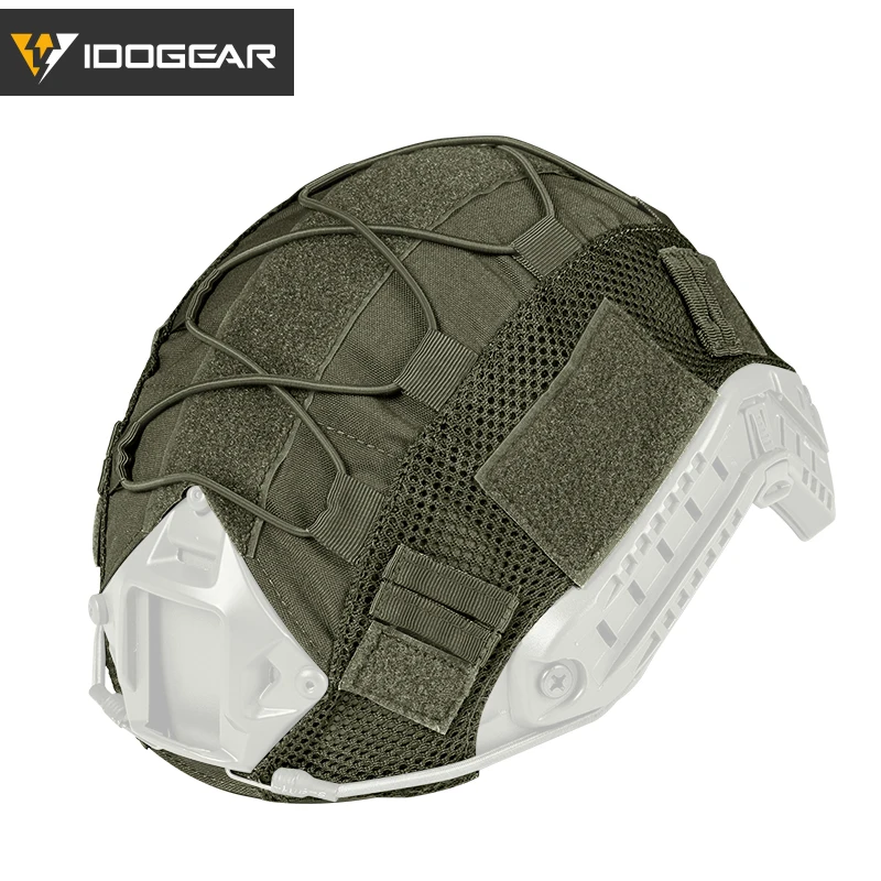 IDOGEAR Taktische Helmabdeckung Für Maritimen Helm Mit Nvg Batterietasche Jagd 3812