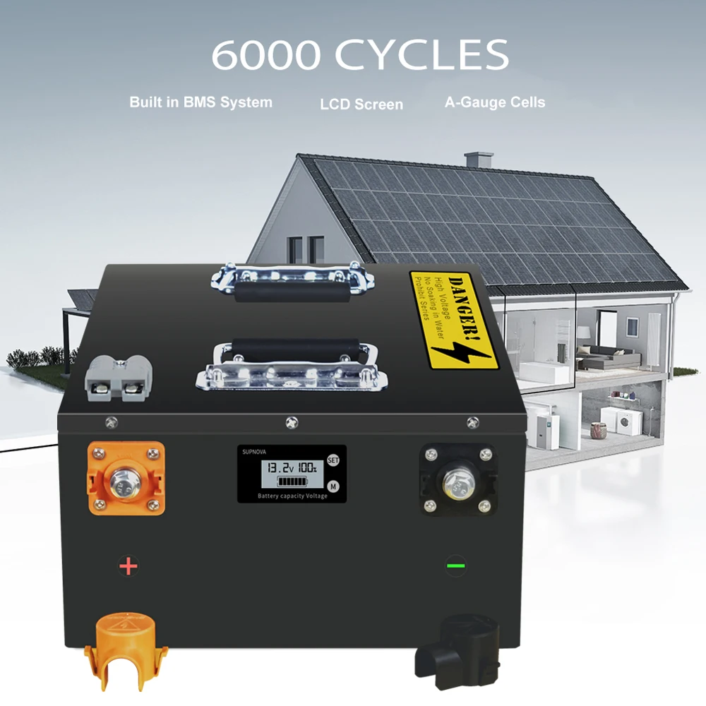 Dumfume 2 Stuks 12V 300Ah LiFePO4 Batterij, 200A BMS 3840W Oplaadbare Thuisbatterij 15000 Diepe Cycli voor Opslag van Zonne-energie, Back-upvermogen, Camper, Camping