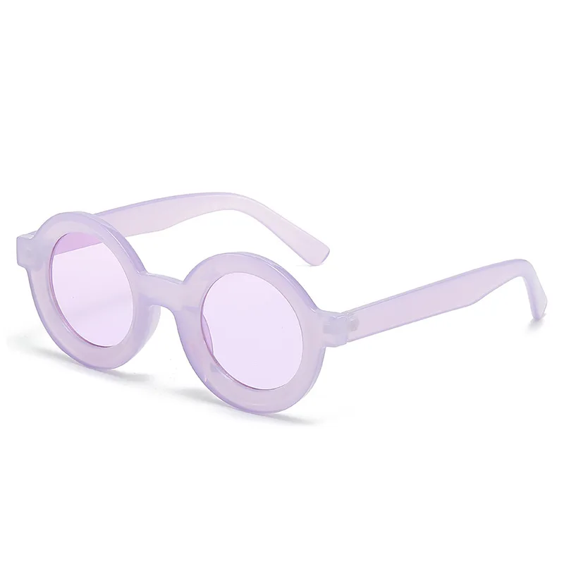 

Vintage Round Sunglasses for Women Outdoor UV400 Shades Sunglass Men Punk Orange Tea Eyewear INS Fashion Sun Glasses