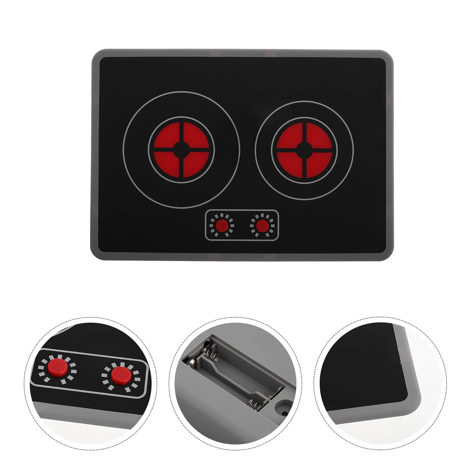 Induction Cooker Toys Kitchen Appliances for Kids Mini Stove Play Pretend Accessories Plastic Child