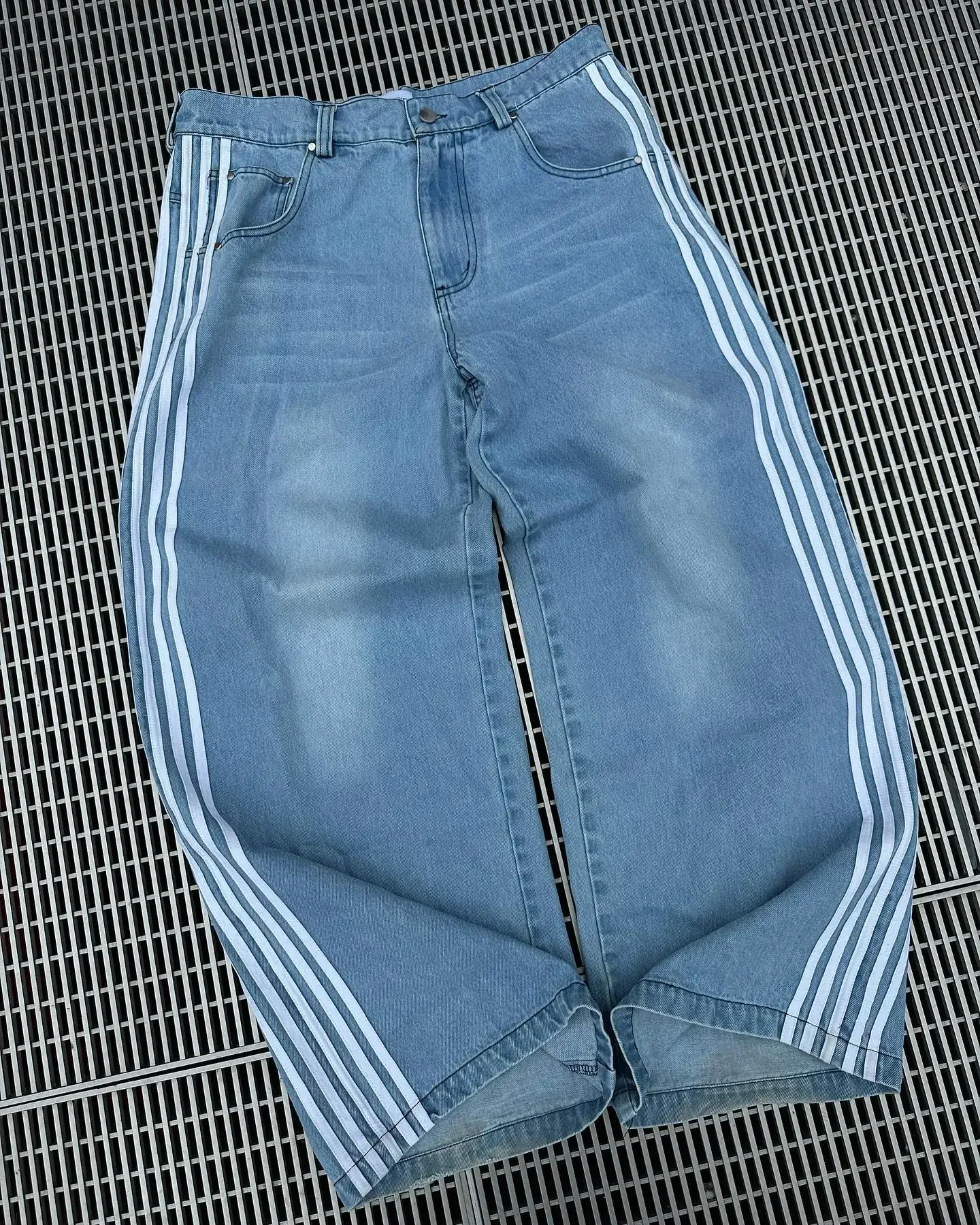 Embroidered Y2K Harajuku Baggy Jeans