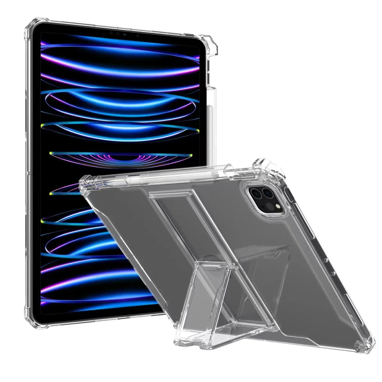 Transparent Stand Protective Case For Ipad 10th Generation 2022