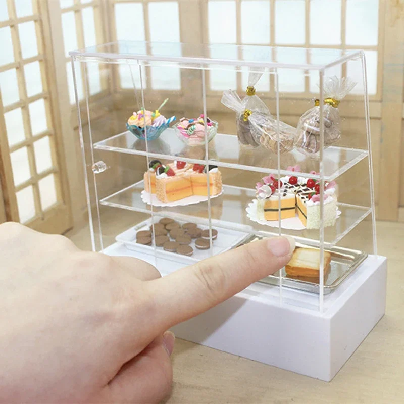 Pretend Food Toys 1/12 Scale Dollhouse Miniature Cake Pretend Play Kitchen Mini Dessert Food for Blyth BJD Doll Accessories pretend kitchen toys,kitchen toys,doll house toys