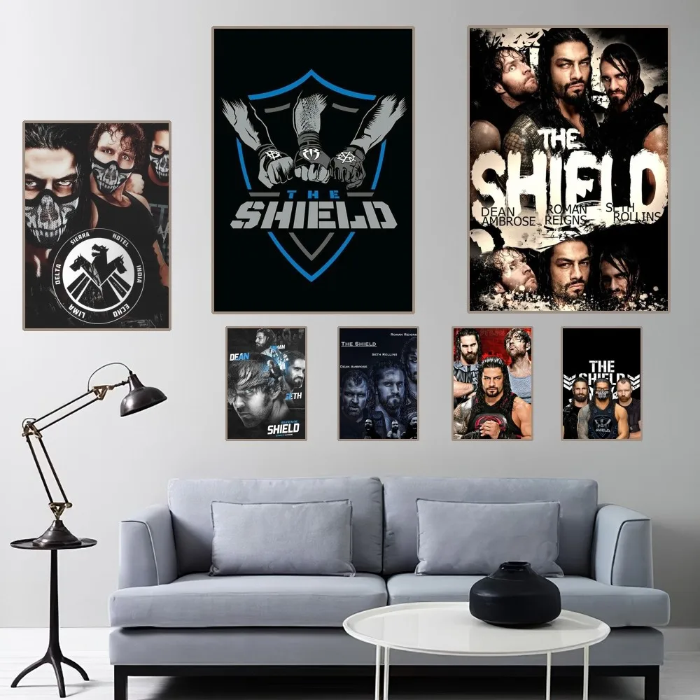 

Роскошный постер T-TheShield, домашний декор, эстетическое искусство, наклейки на стену
