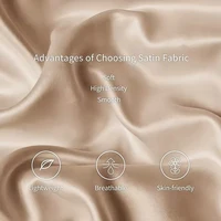 1pc Boost Beauty Sleep Taies d'oreiller en satin soyeux : rafraîchissant, cheveux et respectueux de la peau, facile à entretenir 5