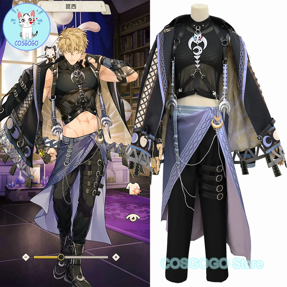 

COSGOGO [Customized] Game NU:Carnival Quincy Cosplay Costume Halloween Outfits Women Men New Suit Uniform