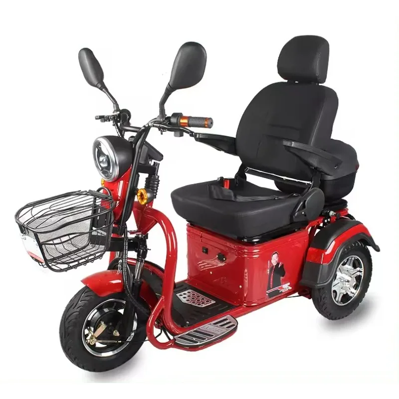 

3 Wheel Mobility Scooter Handicapped Scooter for Disabled/handicapped Elderly Electric Tricycle Cargo Home Use Electric Tricycle