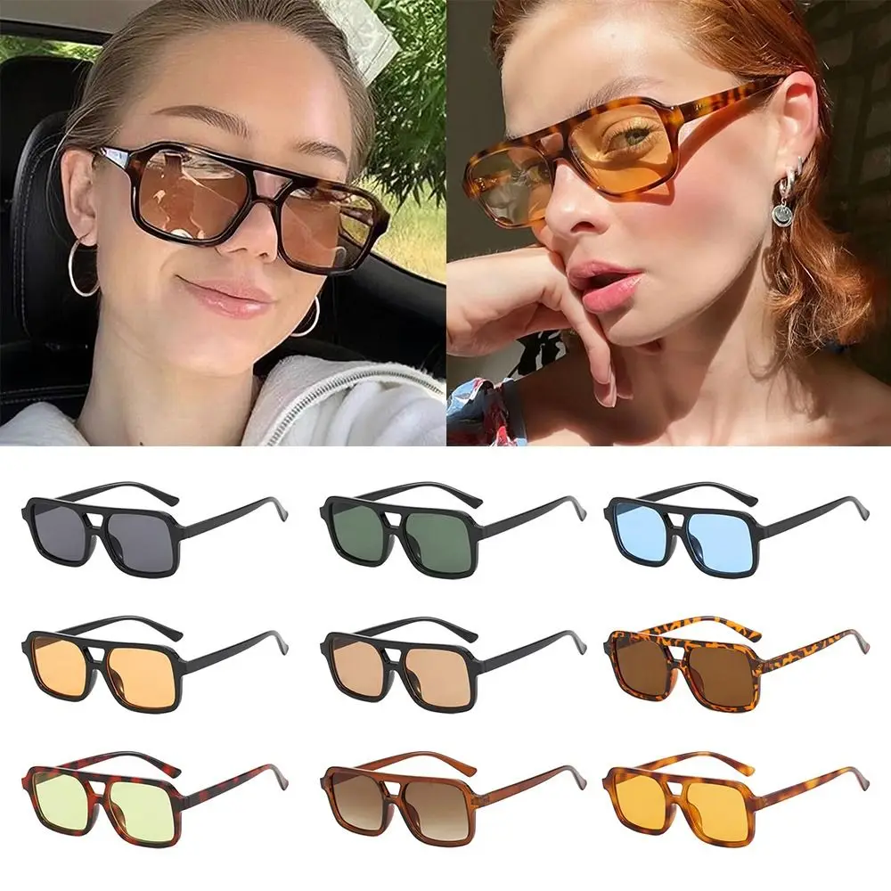 Lunettes De Soleil Carrées Rétro - Filtres UV - Plusieurs Couleurs - Neuves Avec étiquettes