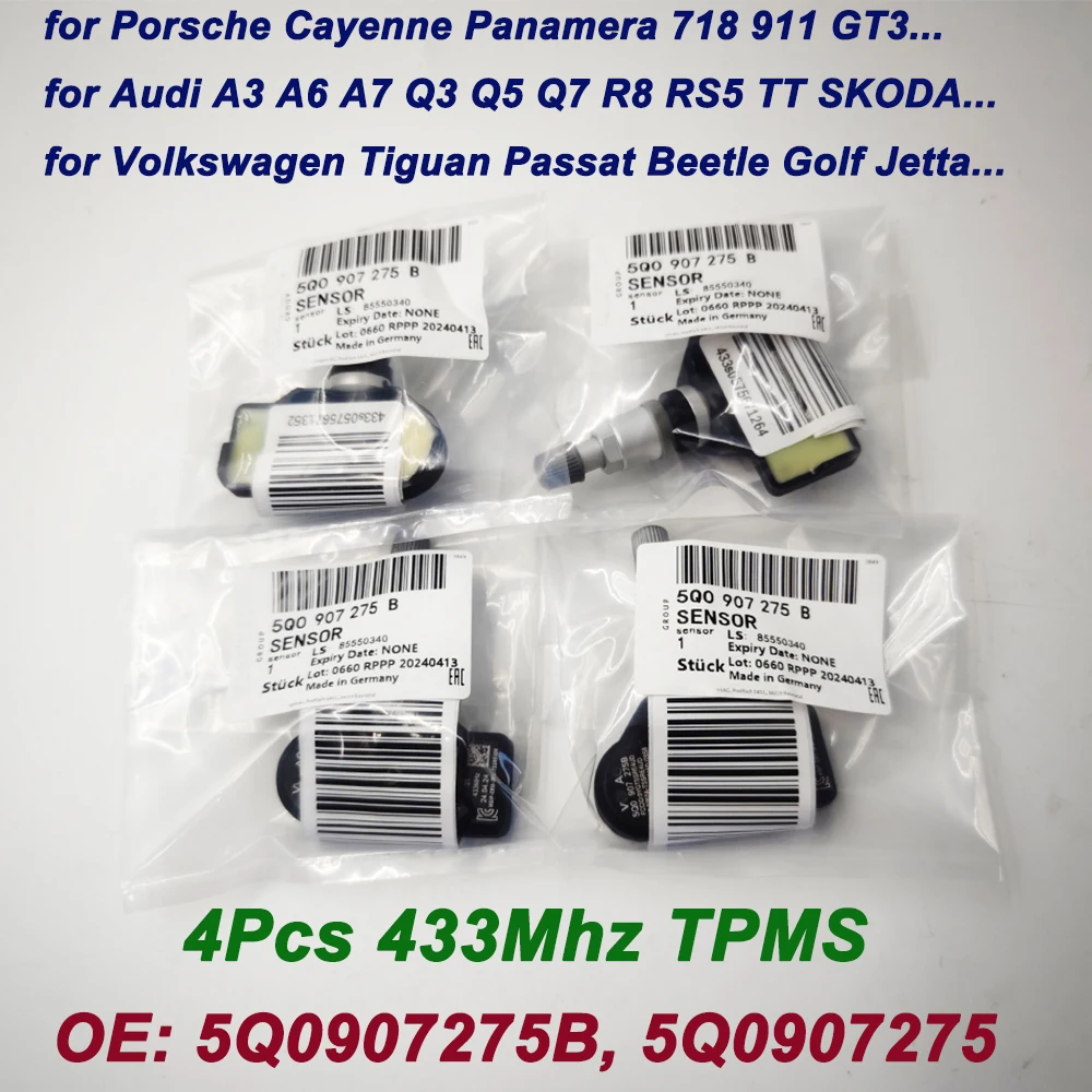 High-Quality-TPMS-5Q0907275B-ForAudi-Skoda-A3-A7-Porsche-911-Cayenne-VW ...