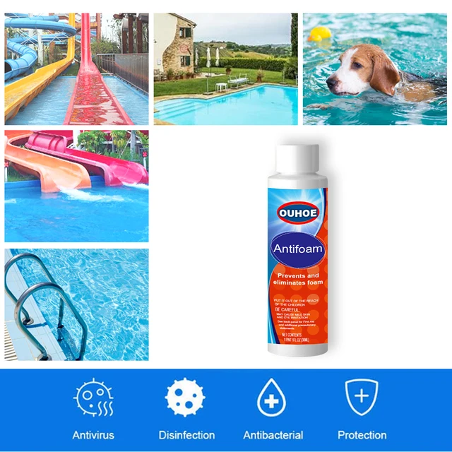 30 Ml Úszómedence Tisztítószert Tisztítószer Antifoam Gyógyfürdő -Tisztítószer A Zsír Szennyeződések Eltávolításához Rozsda És Csővezetékekből - Image 5