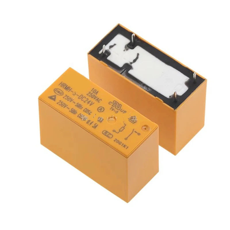 

1PCS HRMH-S-DC24V-A 4-pin Relay Replaces SMI-24VDC-SL-A SMI-S-124LM
