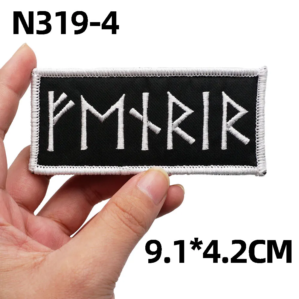 Crossfit Castellon Name Tags Military Tactical Embroidery Patches with Hook  Backing for Clothes Badge