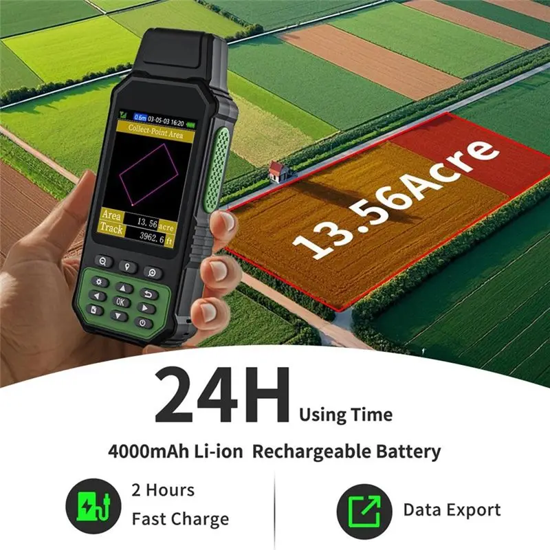 AB35-ZL190PLUS GPS 토지 측정기: 다양한 지형에 적합한 휴대용 고정밀 측정 장비