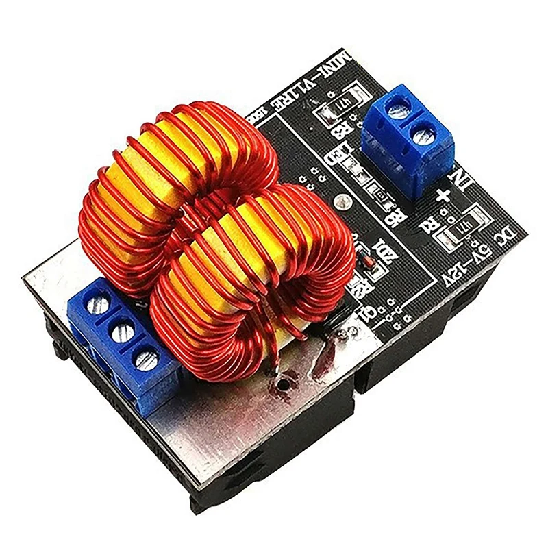 Mini ZVS Heating Machine 120W High Frequency Induction Heating Board Module Driver Heater induction heater