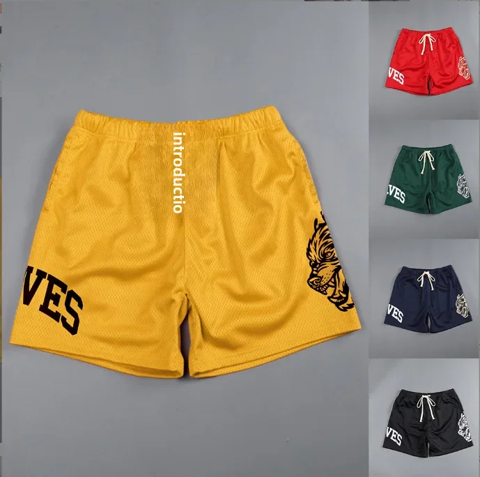 Wish Summer New Men's Fashionable Beach Shorts Mesh Quick Dry Multicolor Sports Quarters Basketball Pants Skateboarding Pants