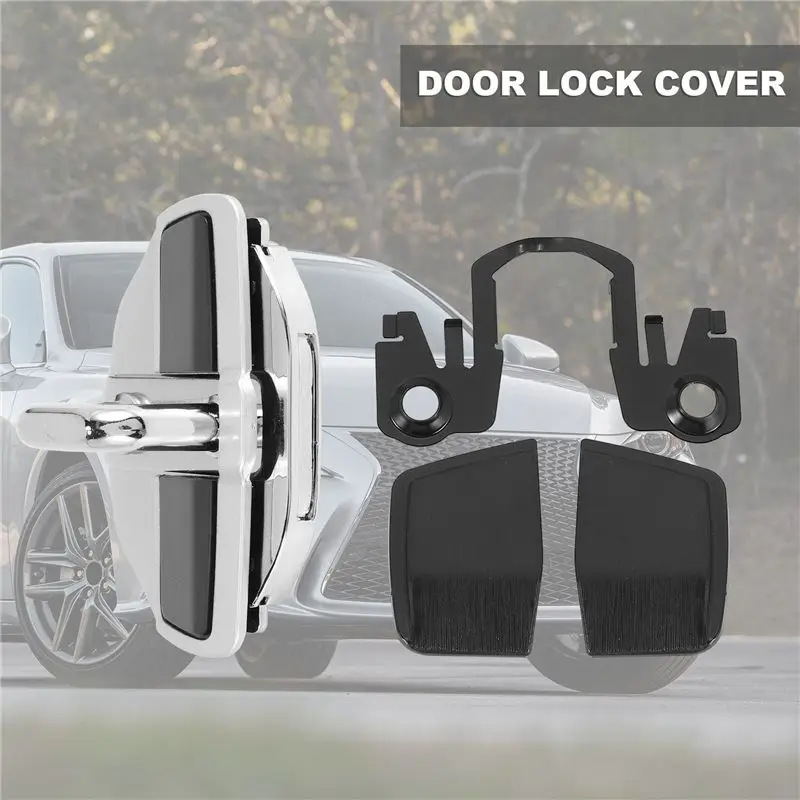 TRD Türstabilisator Türschlossschutz Riegel Stopper Abdeckung für Lexus All Series ES GX460 LC LS LX NX RX UX-A91R – Detail 8