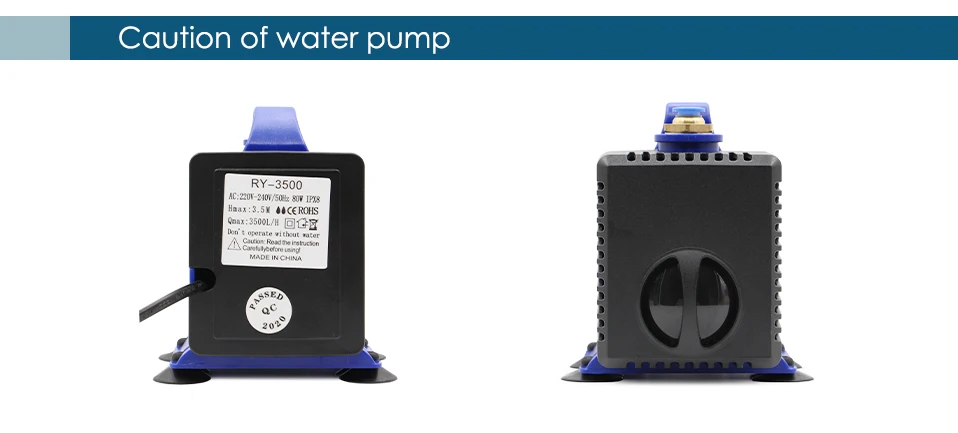 3.5m, fluxo máximo 3500l h multi-função bomba submersível!