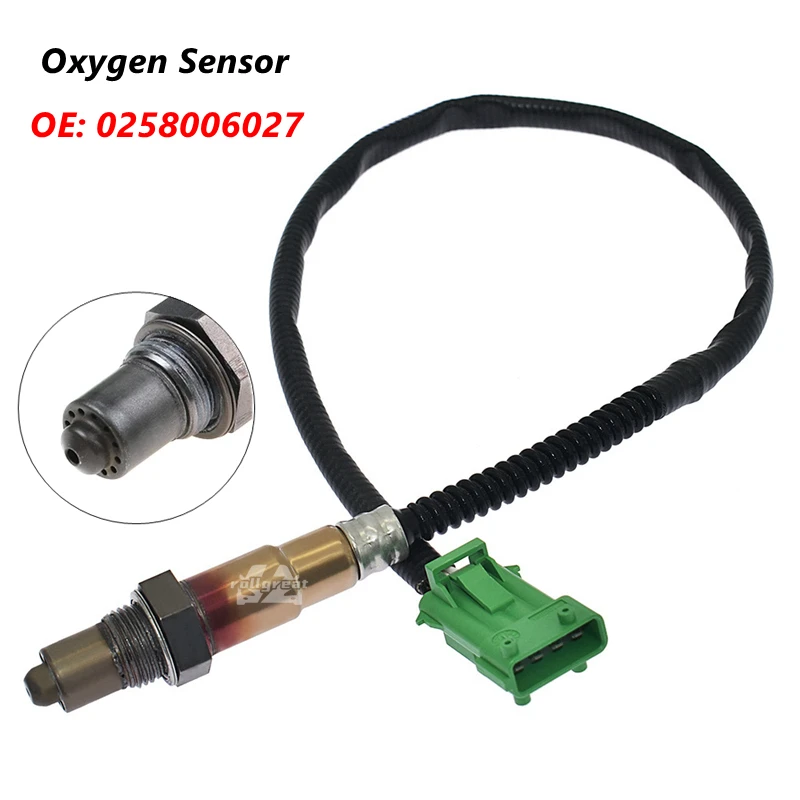 

0258006027 Oxygen Sensor Lambda Probe O2 Sensors For Citroen C2 C3 C4 Jumper Box Xsara Fiat Peugeot 206 306 307 407 Renault Clio