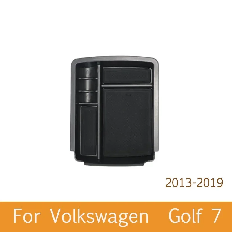 Scatola Console Centrale Auto Per VW Golf 7 Mk7 2014-2019 - Vano Portaoggetti, Type B - Foto 7